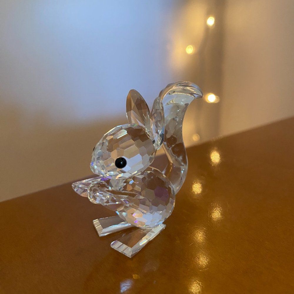 Swarovski Crystal Squirrel - Retired / Rare